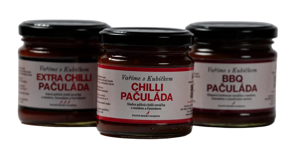 Ochutnejte všechny Kubíčkovy Pačulády – 3× 200 ml